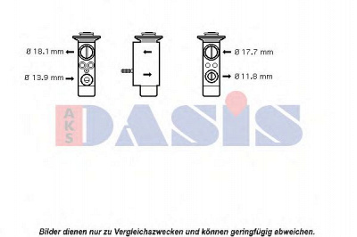AKS DASIS 840094n -  Расширительный клапан, кондиционер